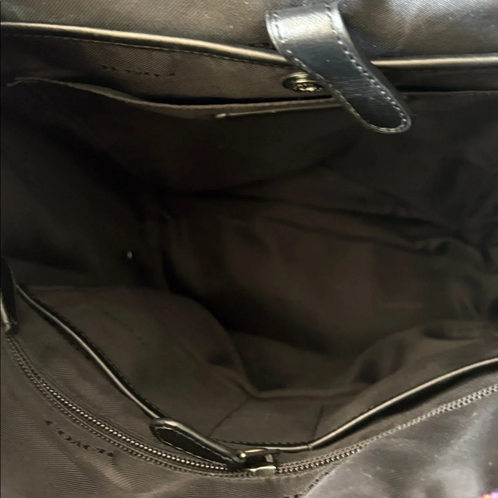 Coach Rivington Backpack In Signature Canvas With Coach Patch - Picture 13 of 16